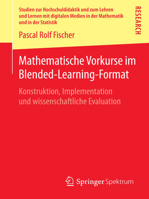 cover image of Mathematische Vorkurse im Blended-Learning-Format